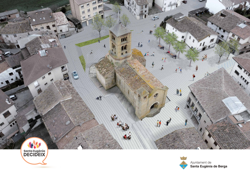 Imatge pels mitjans: Millora dels encontorns de l&#39;església